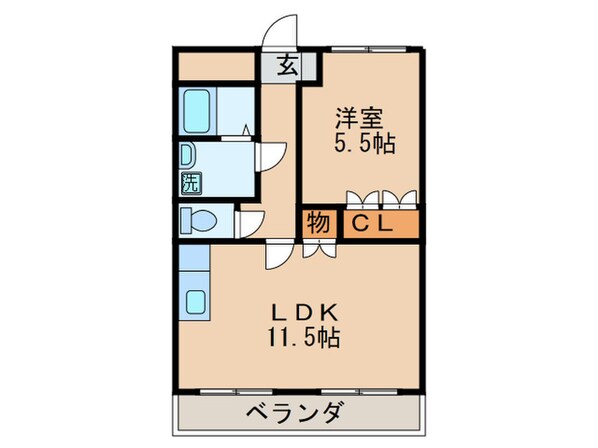 ＬＩＯＮ　Ｈｉｋａｒｉの物件間取画像